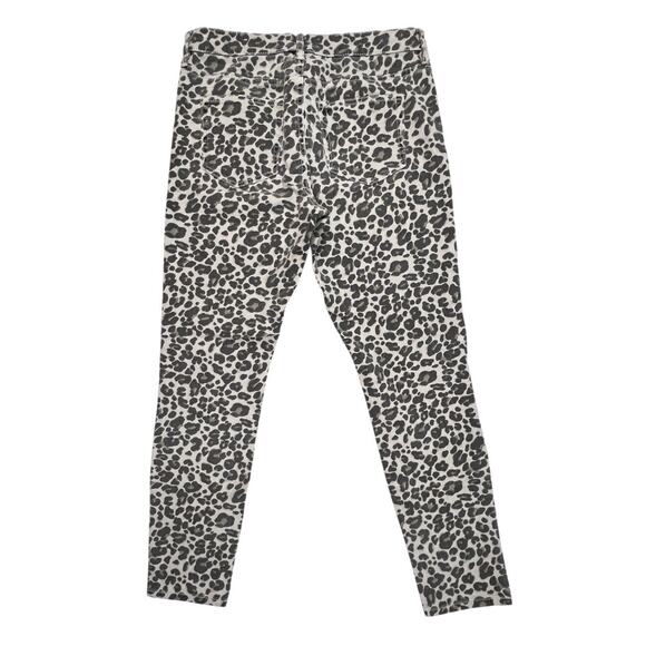 Ann Taylor LOFT Leopard Print Jeans Modern Skinny Ankle Pants Womens 8/10 - Picture 6 of 11